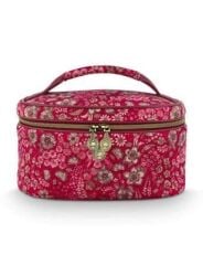 Daisy Dreams Seyahat Makyaj Çantası Kırmızı 26x16x16cm