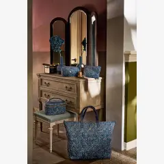 Daisy Dreams Seyahat Makyaj Çantası Mavi 26x16x16cm