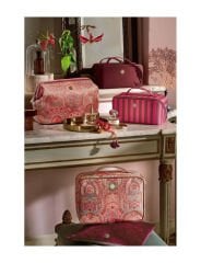 Jabali Combi Makyaj Çantası Kırmızı 26x7,5x18cm/22x1x13cm