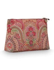 Jabali Combi Makyaj Çantası Kırmızı 26x7,5x18cm/22x1x13cm