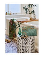 Jabali Combi Makyaj Çantası Yeşil 26x7,5x18cm/22x1x13cm