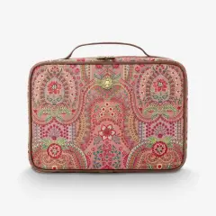 Jabali Seyahat Makyaj Çantası Kırmızı 27x10x19cm