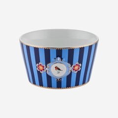 Love Birds Mavi Çizgili Kase 15 cm