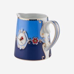 Love Birds Mavi Madalyon Desenli Sütlük 270 ml