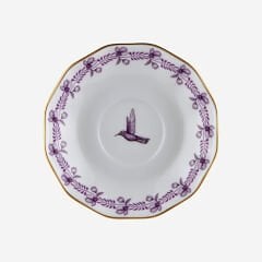 Mor Porselen 2'li Kahve Fincan Seti 85 Ml Primavera Collection by Chiara Alessi