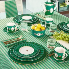 Love Birds Yeşil 17cm Tabak